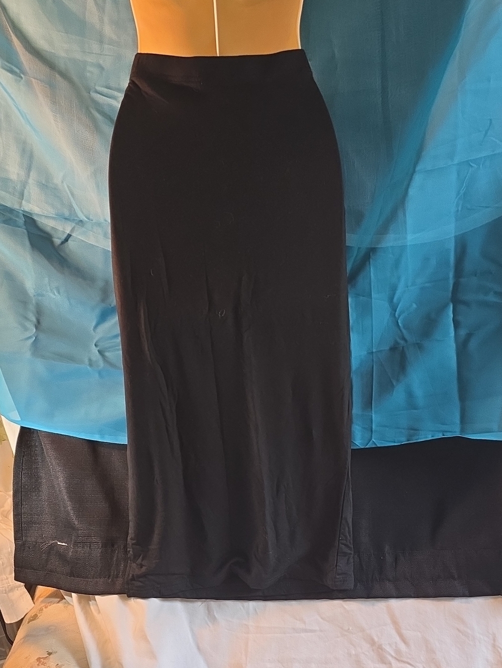 SHEIN Black Maxi Pencil Skirt